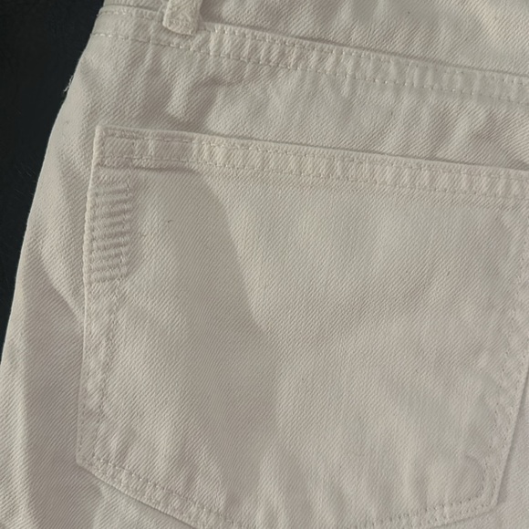 PAIGE white denim Jimmy Jimmy Short-Belle sz27 - Picture 4 of 5